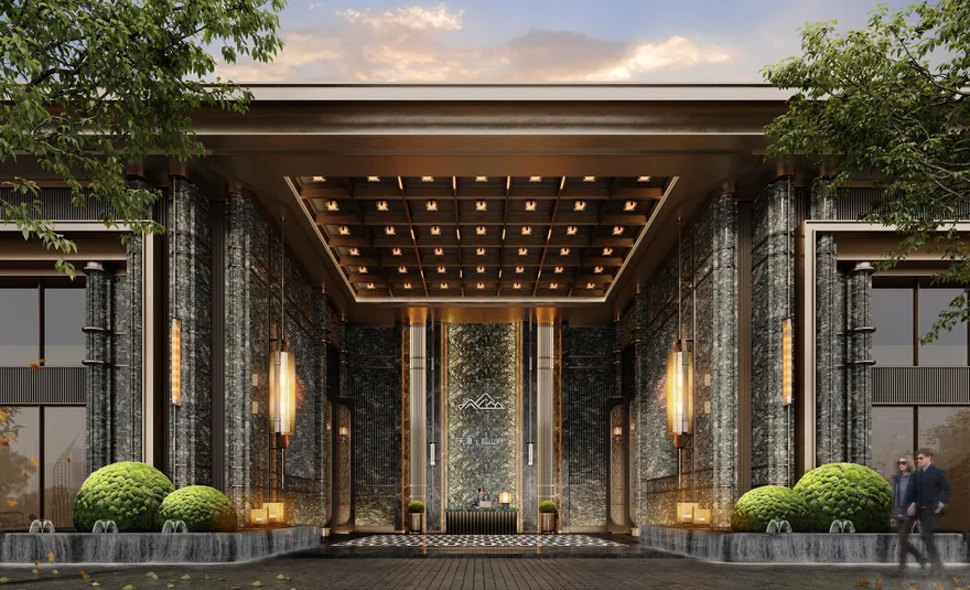 Tianpu Guanshanfu / Architecture