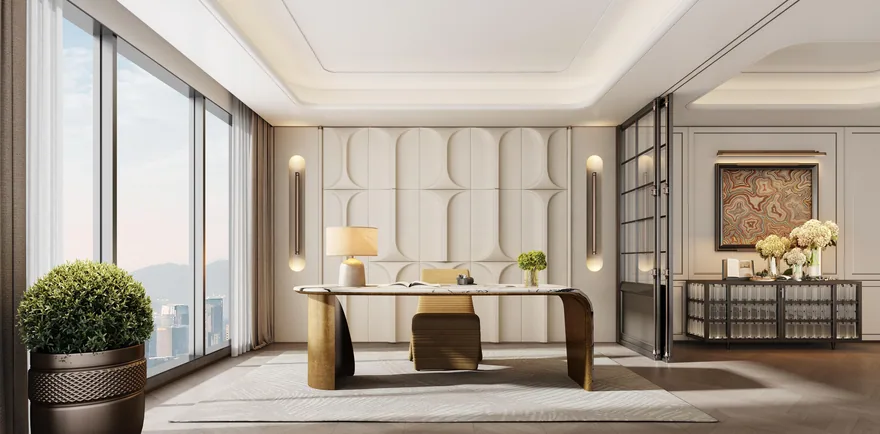 Tianpu / Type 96 Show Apartment, 2025 Study