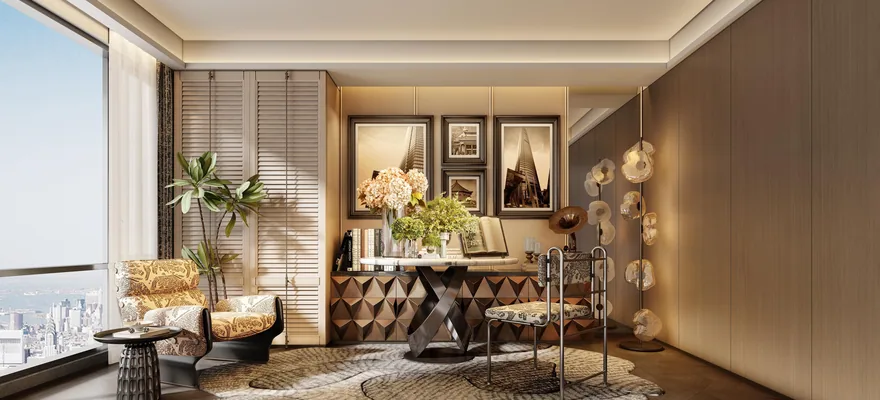 Guiyang Investment Holding / 115 m² Show Apartment